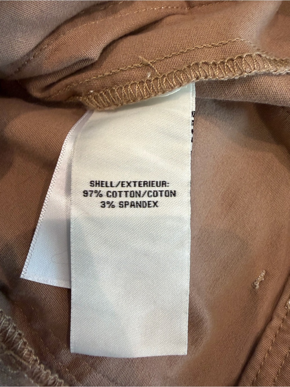 NWT!!  Bagatelle Collection High-Rise Wide-Leg Crop Pants in khaki/tan - Size 8 - Picture 6 of 7